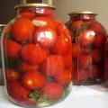 Маринованные помидоры с корицей на зиму